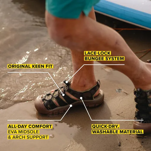 Vista 2 de KEEN Men's Newport H2 Closed Toe Water Sandals