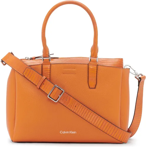 Vista 2 de Calvin Klein Rita - Bolsa organizadora 2 en 1, naranja llama, Flame Orange