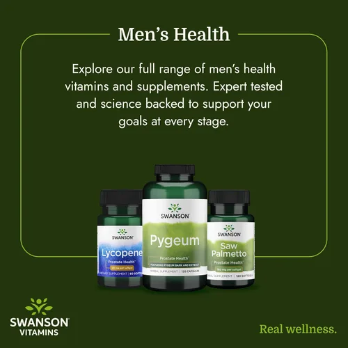 Vista 6 de Swanson Saw Palmetto - Suplemento de hierbas que promueve el apoyo a la salud de la próstata masculina - Suplemento natural para el cabello y apoyo