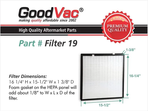 Vista 2 de Filtro de repuesto y filtro de espuma de carbono (no carbón suelto) compatible con purificadores de aire LIFE CELL 2550
