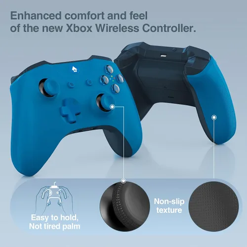 Vista 2 de usergaing Wireless Controller Compatible with Xbox One Controller Xbox Bluetooth Controller Replacement for Xbox Series XSXbox OneXbox One SOne