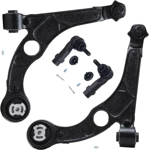 Vista 18 de Detroit Axle - 4 piezas de brazos de control traseros para Ford C-Max, Focus, Mazda 3 5, Volvo C30, C70, S40, V50, 4 brazos de control superiores e