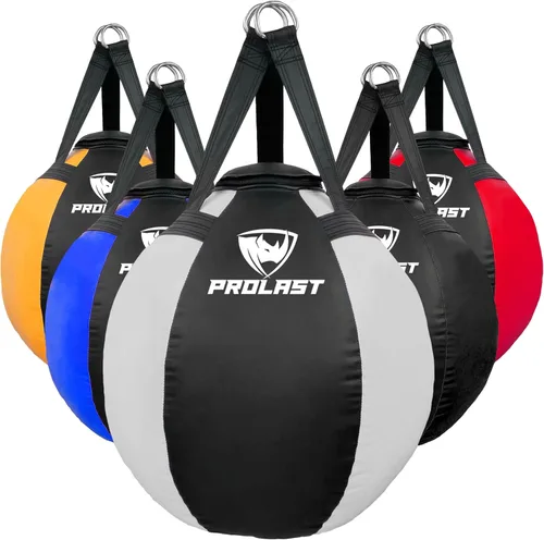 Vista 6 de Wrecking Ball Heavy Punching Bag for Adults, Hook and Uppercut, Body Snatcher, Boxing, MMA, Muay Thai, 65 lbs