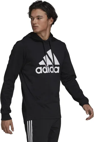 Vista 9 de adidas Essentials - Sudadera con capucha con logo para hombre
