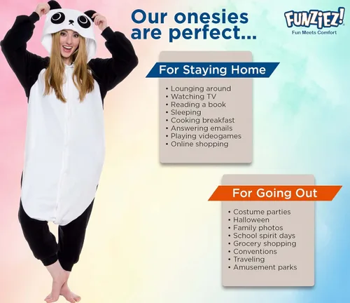 Vista 61 de Funziez! - Disfraz de Halloween para adultos, disfraz de animales y criaturas marinas, mameluco afelpado para cosplay, para mujeres y hombres