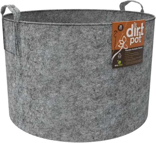 Vista 4 de Hydrofarm HGDB5 Bolsa para tierra reutilizable