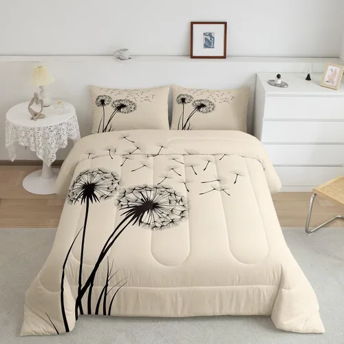 Vista 105 de Erosebridal Juego de edredón de hojas de cannabis, juego de ropa de cama de marihuana con estampado colorido de plantas, decoración bohemia de 2