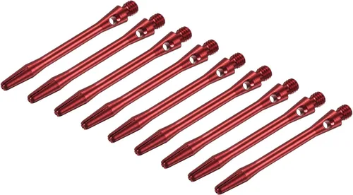 Vista 9 de PATIKIL Eje de dardo, rosca mediana 2BA de aluminio Dart Tallos de dardo Accesorios de lanzamiento de montaje para punta de acero Medium 2BA