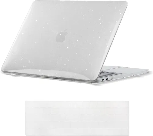 Vista 35 de Se7enline - Estuche rígido de plástico para MacBook Pro de 13 pulgadas A1706/A1708 2016/2017 con/sin barra táctil e identificación táctil