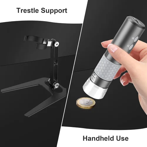 Vista 8 de Cámara de Microscopio Digital Inalámbrico Wi-Fi 4K HD Magnificador, Compatible con iPhone, iPad, Teléfonos Android y PC