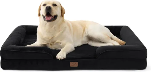 Vista 46 de Bedsure - Cama para gatos de interior, sofá cama lavable para perros muy pequeños, espuma de soporte con funda extraíble y lavable, forro Gris
