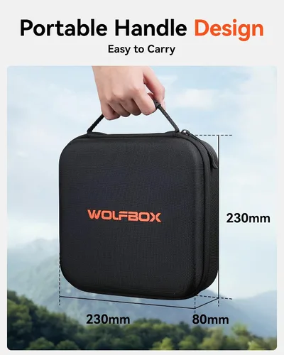 Vista 8 de WOLFBOX Plumero de aire comprimido MF200-2PK, 2 baterías intercambiables