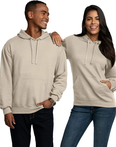 Vista 4 de Fruit of the Loom Eversoft Fleece Hoodies, Pullover & Full Zip, Moisture Wicking & Breathable, Sizes S-4X