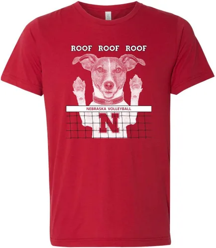 Vista 21 de CornBorn Elige tu diseño: camisetas prémium de voleibol de Nebraska para mujer