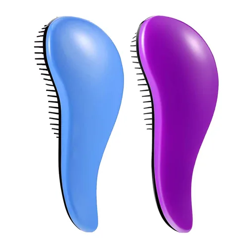 Vista 10 de WYNK Cepillo desenredante para adultos y niños, peine desenredante, herramientas y aparatos de peinado para cabello