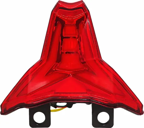 Vista 7 de Luz trasera LED integrada para motocicleta, luces de freno trasero para KAWASAKI Z250 Z400 2019-2023/Ninja 250 400 EX400 2018-2023 / ZX-6R ZX6R