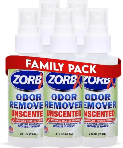 Vista 11 de ZORBX Juego de espray removedor de olores sin perfume, 2+16+32 onzas, grado