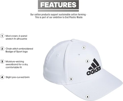 Vista 2 de adidas Men's Producer 2 Stretch Fit