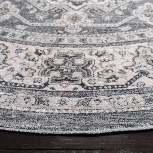 Vista 98 de SAFAVIEH - Colección Isabella, alfombra decorativa - 2'2" x 5', azul y crema, diseño oriental, no desprende pelusa y fácil cuidado, ideal para áreas