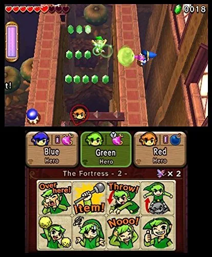 Vista 6 de The Legend of Zelda Tri Force Heroes (Nintendo 3DS)