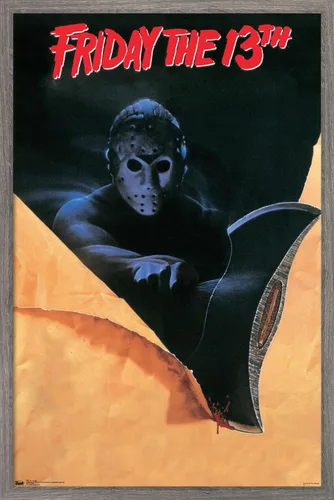 Vista 8 de Trends International Friday The 13th - Póster de pared de una hoja, 22.375 x 34 pulgadas, versión premium sin marco
