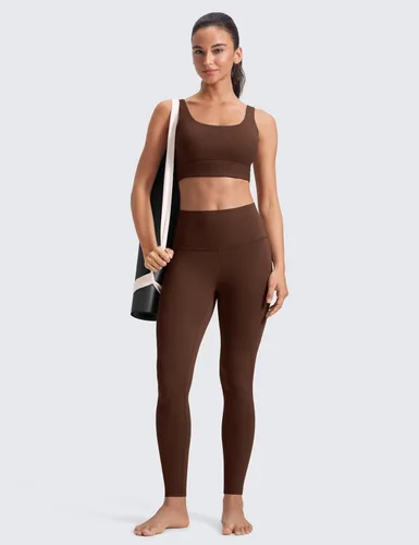 Vista 31 de CRZ YOGA - Butterluxe Leggings de cintura alta para mujer, leggings de entrenamiento, pantalones extrasuaves para hacer yoga o descansar, 28 pulgadas