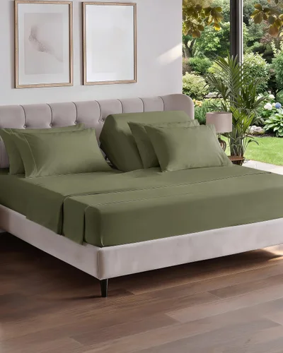 Vista 201 de Juego de sábanas Twin de 4 piezas - Cómodo, transpirable y refrescante - Juego de ropa de cama de lujo de hotel ultrasuave con bolsillos profundos