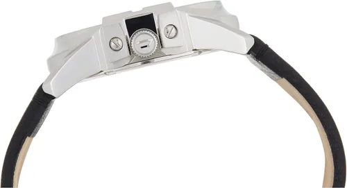 Vista 3 de Diesel Mens Master Chief Three Hands 46mm Case Stainless Steel Watch with Leather Strap