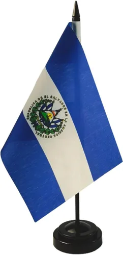 Vista 4 de Bandera de escritorio de Bolivia de 8 x 5 pulgadas, juego de bandera boliviana, bandera de mesa de Bolivia, bandera de oficina boliviana, decoración