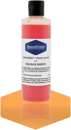 Vista 8 de AmeriColor Amerimist Color para Aerógrafo .65 Onzas, Azul Perla Brillante