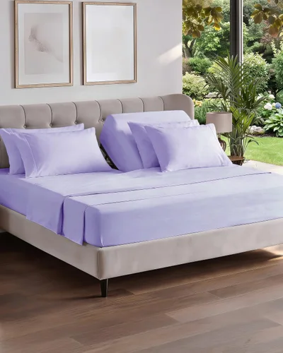 Vista 249 de Juego de sábanas Twin de 4 piezas - Cómodo, transpirable y refrescante - Juego de ropa de cama de lujo de hotel ultrasuave con bolsillos profundos