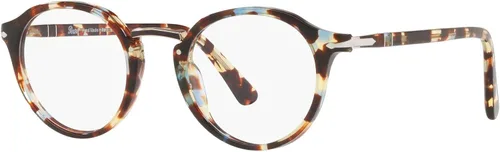 Vista 2 de Persol PO3185V - Marcos redondos para gafas graduadas, Negro (blackDemo Lens)