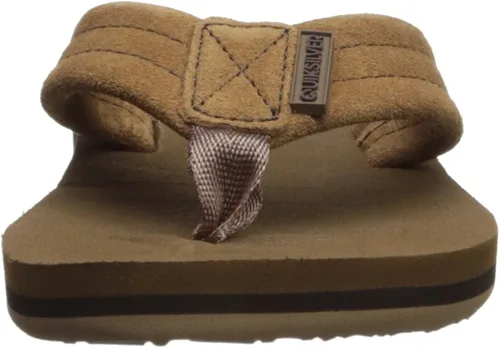 Vista 2 de Quiksilver Unisex-Child Carver Suede Fixed Strap Kids Flip Flop Youth Sandal