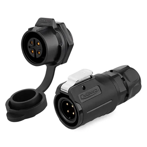 Vista 16 de CNLINKO Conector Circular de Panel IP68 M16 de Plástico de 3 Pines Macho y Hembra Eléctrico Impermeable Arnés de Cables Automático Soldadura