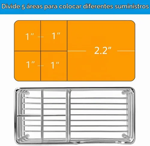 Vista 4 de Linkidea Soporte de pared para cepillo de dientes para baño, soporte de acero inoxidable para cepillo de dientes eléctrico, pasta de dientes