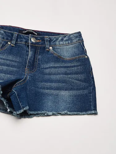 Vista 3 de Calvin Klein Chicas Roll-up Denim Short