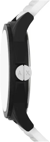 Vista 3 de Reloj Armani Exchange AX2523 Outerbanks Nylon, Blanco, Correa