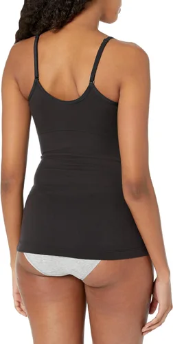 Vista 5 de Maidenform Camisola moldeadora para mujer, moldeadora de control firme para mujer, camisola de microfibra de longitud más larga