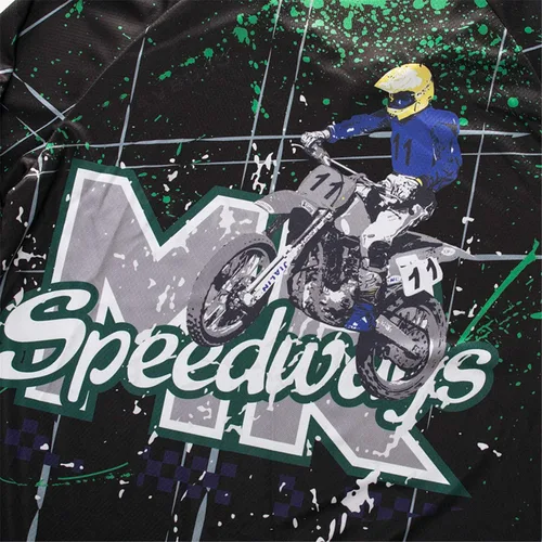 Vista 151 de Hotlion Camiseta de ciclismo para hombre, manga larga, MTB Motocross, ropa de carreras todoterreno