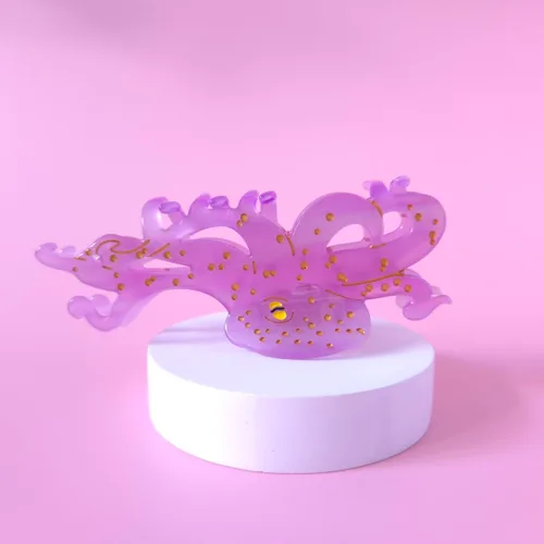 Vista 6 de Pinza grande con forma de pulpo, pinza de criatura marina, pinzas de acetato para el cabello, pinzas grandes para mujeres