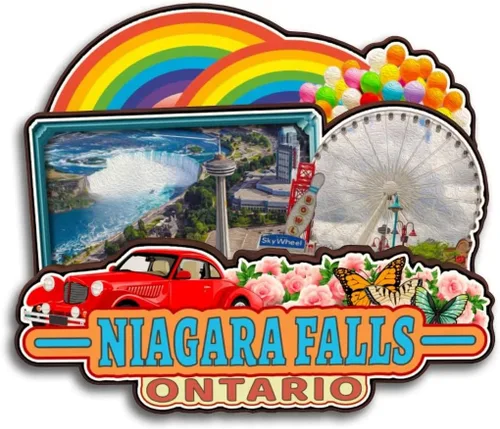 Vista 10 de Kitchener Ontario Canada - Imán para nevera de madera 3D, madera 3D, hecho a mano, recuerdos de la ciudad, imán para nevera, decoración del hogar