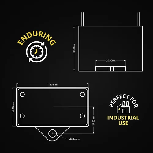 Vista 2 de Generador de iones negativos de 12VDC - Módulo ionizador de plasma de bricolaje para proyectos de aplicadores de césped estático
