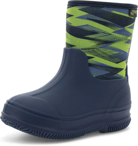 Vista 10 de Western Chief Botas de Neopreno Freestyle para Exteriores para Niños, Ligeras, Aptas para Niños y Niñas, Botas Impermeables para Lluvia, Barro Negro