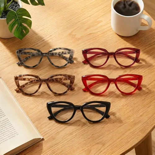 Vista 7 de Eyekepper Paquete de 5 lentes de lectura para mujeres lectores de ojo de gato