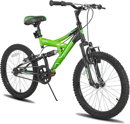 Vista 10 de JOYSTAR 20 Inch Kids' Bike for Boys Girls Ages 7-13 Years Old, Dual-Suspension Kids Mountain Bike with Dual Handbrake & Kickstand, Multiple