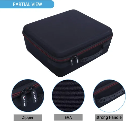 Vista 3 de LTGEM EVA Hard Case for Oculus Quest 2 Quest All-in-one VR Gaming Headset - Travel Carrying Protective Storage BagNot for Quest 2 Elite Strap