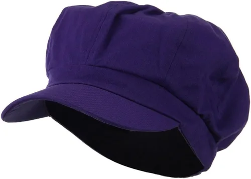 Vista 9 de e4Hats.com Gorra de periódico elástico de algodón