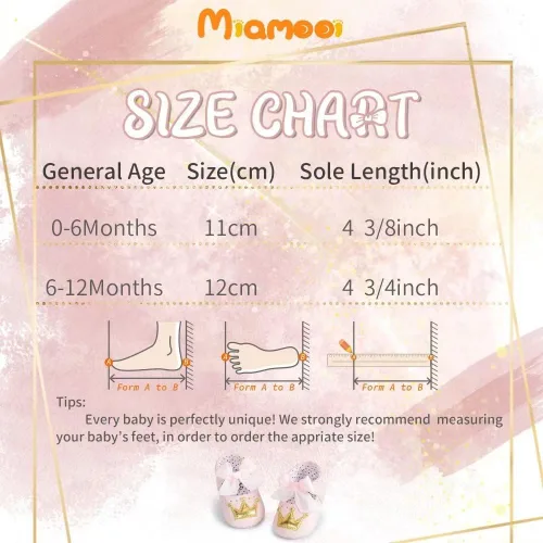 Vista 6 de Miamooi Zapatos planos Mary Jane para bebés y niñas zapatos de vestir con lazo princesa boda fiesta zapatos de primera calidad antideslizantes suela