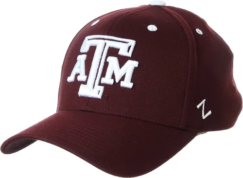 Vista 89 de ZHATS - Sombrero ajustado elástico para hombre de la NCAA, color del