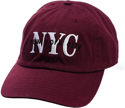Vista 24 de NYFASHION101 - Gorra unisex ajustable, de perfil bajo, con bordado "New York" 01 Negro